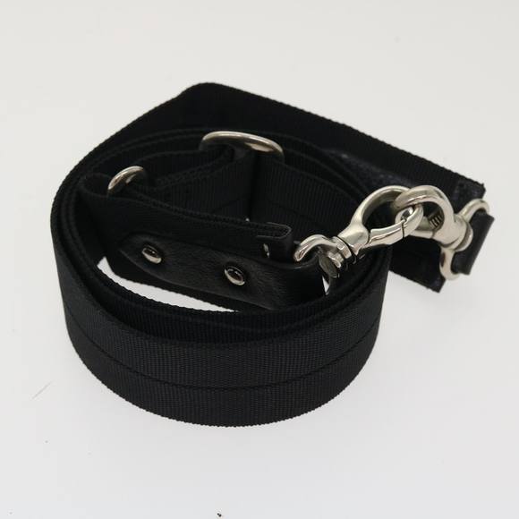 BURBERRY Nova Check Shoulder Bag Nylon Beige Auth 39630 - Picture 12 of 16